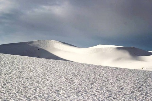 撒哈拉沙漠下雪了5