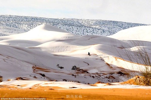 撒哈拉沙漠下雪了6