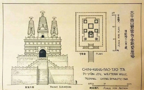 梁思成建筑设计手稿，每一张都是严谨与专注!