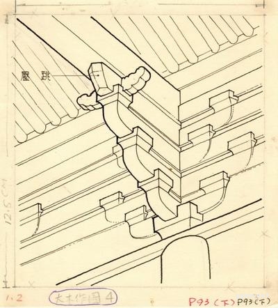 中国营造学社古建考察测绘图